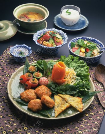 全方位平面设计素材辞典火锅料理火食蔬菜水果主食