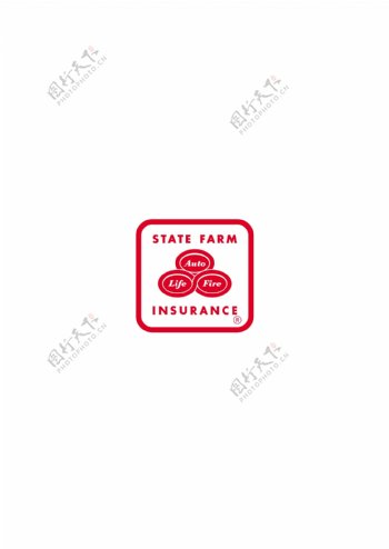 StateFarmInsurancelogo设计欣赏StateFarmInsurance人寿保险LOGO下载标志设计欣赏