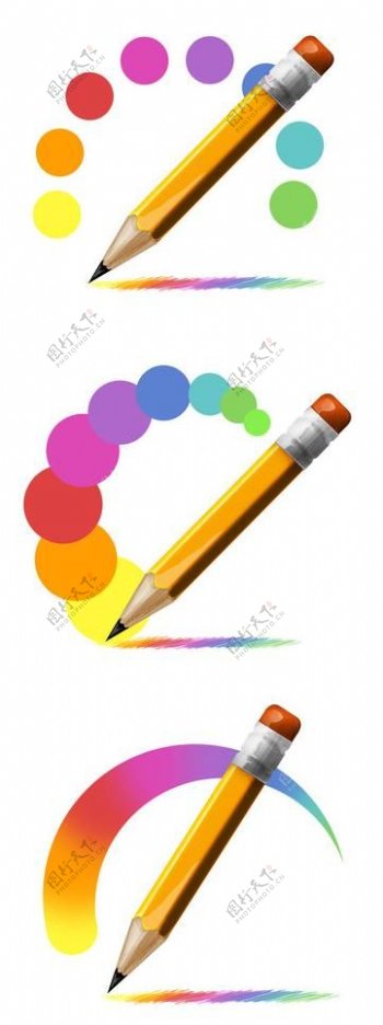 铅笔创意设计图片