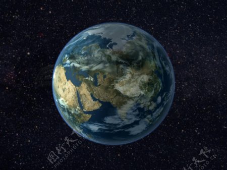 3D模型地球图片