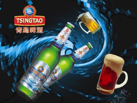 青岛啤酒广告欣赏图片