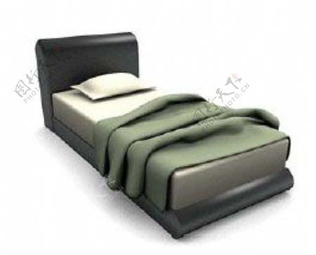 国外床3d模型家具图片70