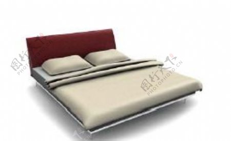 国外床3d模型家具3d模型32
