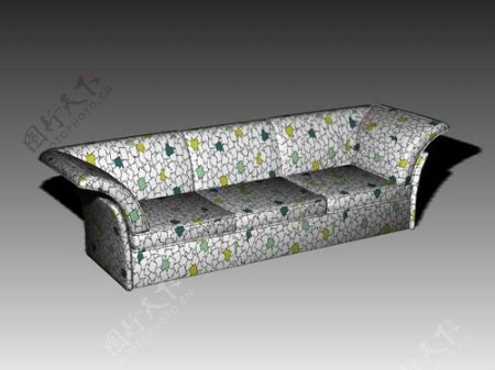 常用的沙发3d模型沙发3d模型675