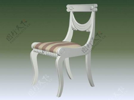 欧式椅子3d模型家具图片44