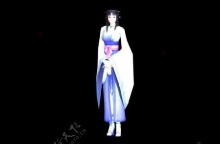 仙剑4柳梦璃效果图3D模型