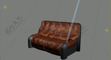 室内家具之沙发243D模型