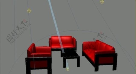 室内家具之沙发533D模型