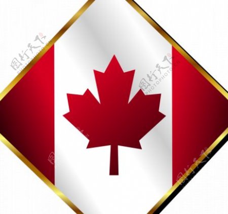 加拿大徽章矢量图像
