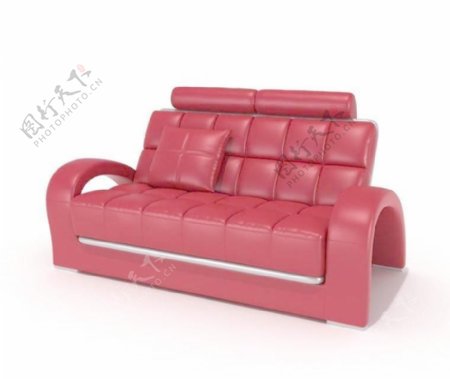 Sofa红色时尚现代多人沙发076