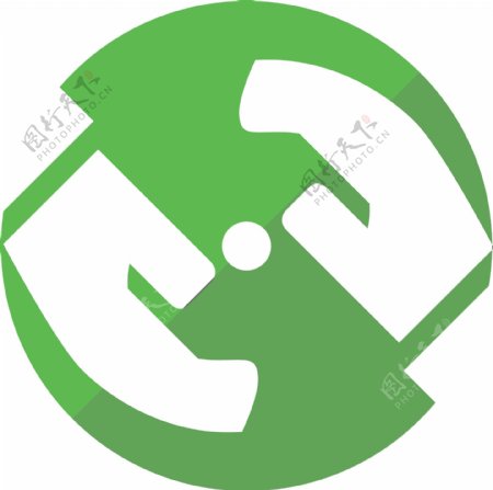 绿色简约商务咨询logo