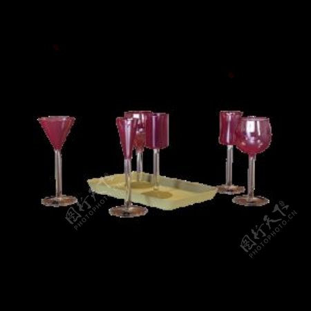 3D酒杯模型