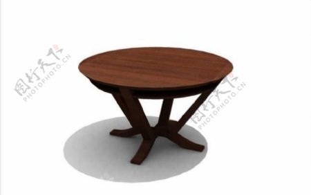 欧式家具桌子0493D模型