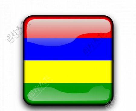 毛里求斯国旗矢量