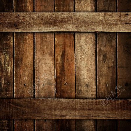 木板木纹PPT背景图片