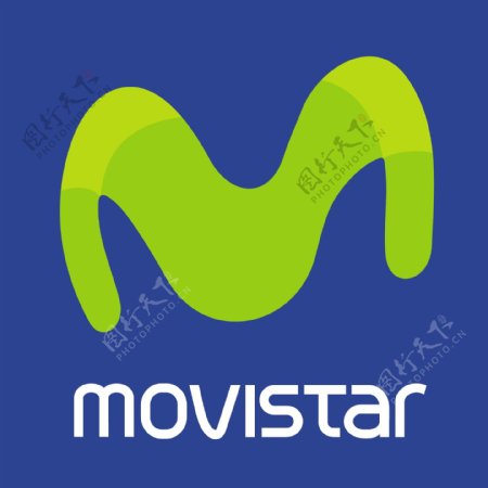 Movistar2logo设计欣赏Movistar2手机公司LOGO下载标志设计欣赏