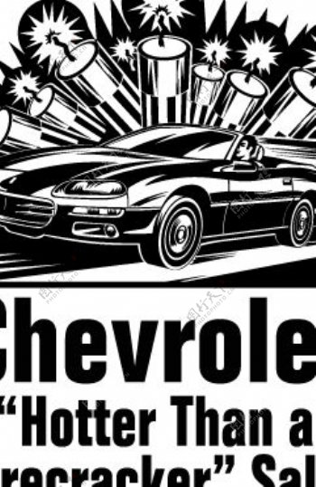 ChevroletFirecrackerSalelogo设计欣赏雪佛兰爆竹销售标志设计欣赏