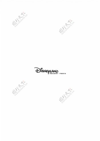 DisneylandResortParislogo设计欣赏DisneylandResortParis酒店业LOGO下载标志设计欣赏