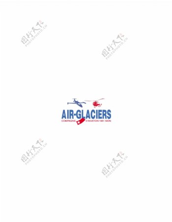 AirGlacierslogo设计欣赏AirGlaciers航空公司标志下载标志设计欣赏