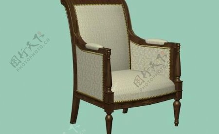传统家具椅子3D模型A019