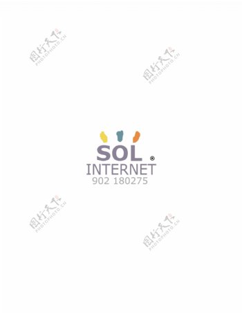 SolInternetlogo设计欣赏SolInternet网络公司标志下载标志设计欣赏