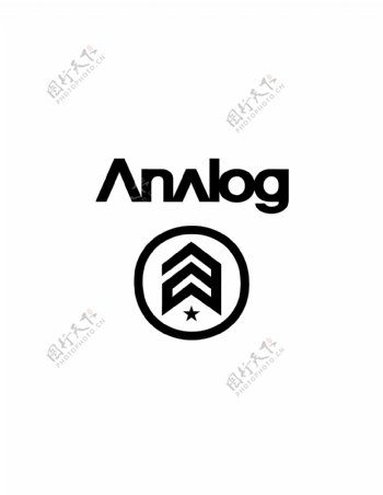 Analoglogo设计欣赏Analog服装品牌标志下载标志设计欣赏