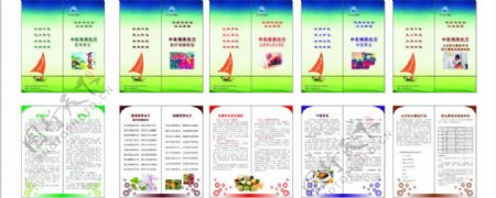 中医健康宣传册图片