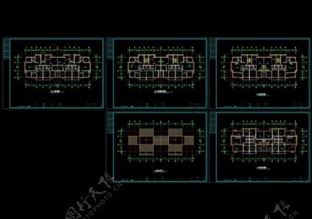楼房建筑cad图纸