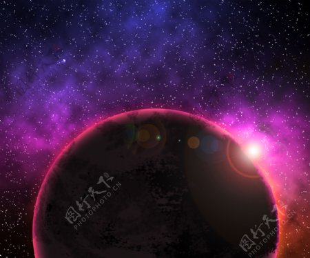 紫外星球的背景