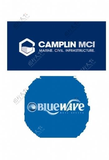 蓝色logo图片