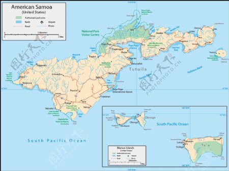 地图AmericanSamoa