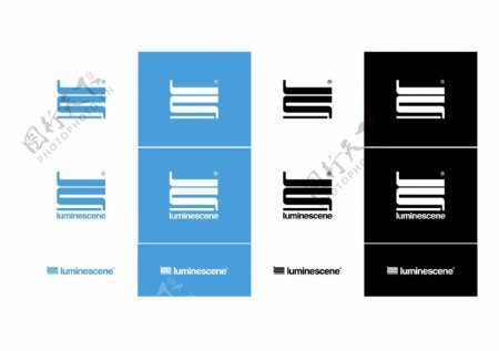 Luminescenelogo设计欣赏Luminescene工作室标志下载标志设计欣赏