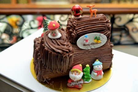 巧克力树头蛋糕