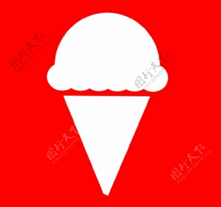 冰淇淋图标剪贴画