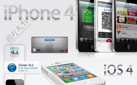 iphone4网页界面设计图片