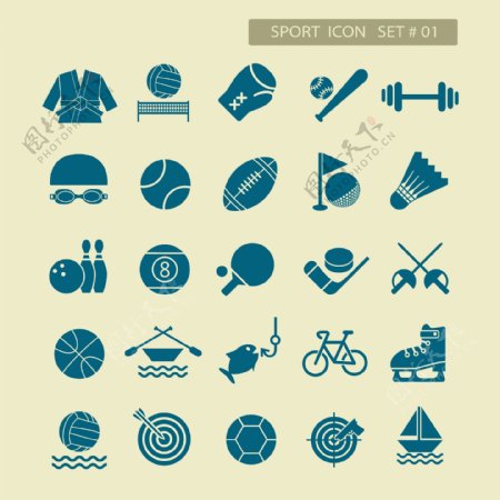 体育图标图片