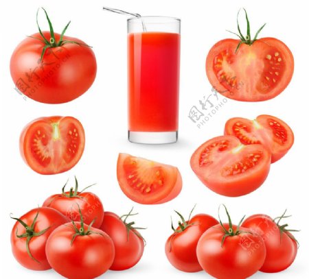 西红柿蔬菜汁图片