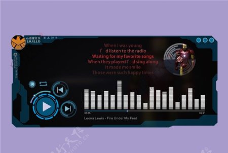 百度音乐PC界面图片
