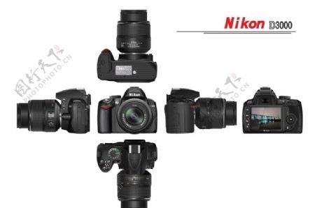 NikonD3000六视图图片