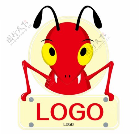 蚂蚁LOGO图片