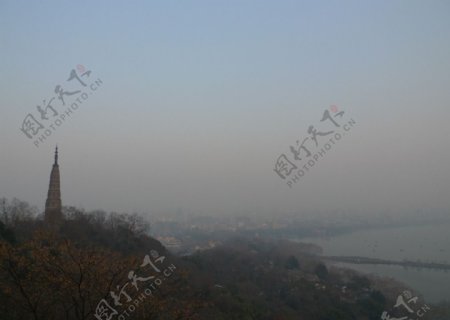 杭州宝石山图片
