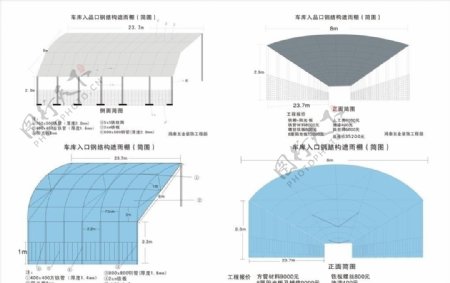 车库平面图图片