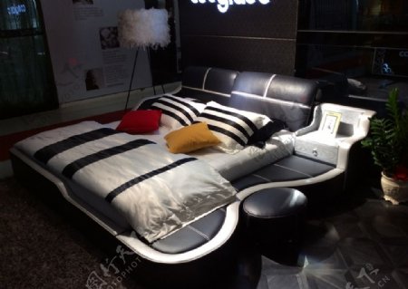 现代沙发床图片