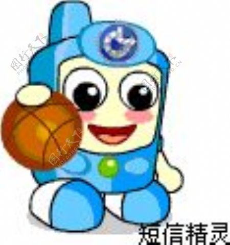 手机QQ表情打篮球图片