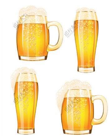 啤酒啤酒杯啤酒节图片