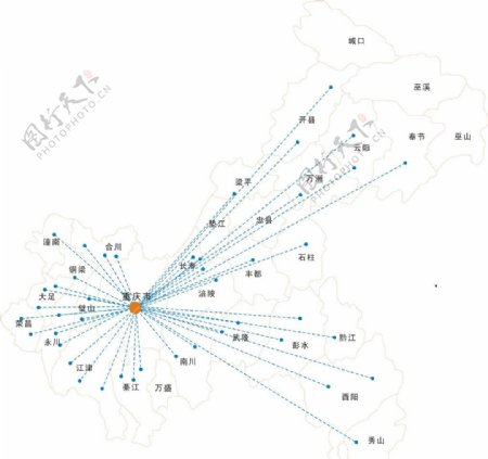 重庆网点分布图片