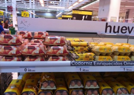 国外超市鸡蛋图片