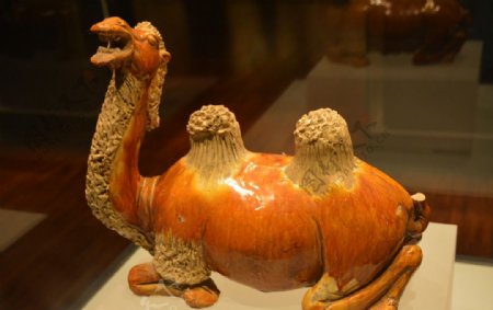 唐代骆驼俑图片