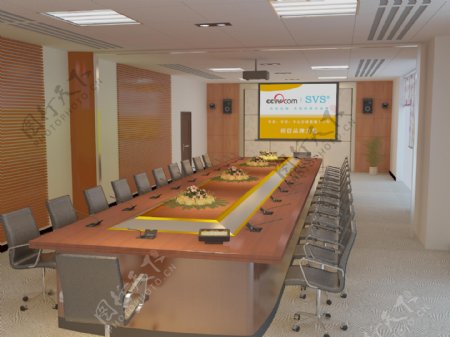 SVS会议室效果图图片