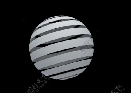 立体镂空球图片